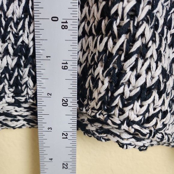 Eileen Fisher womens black Organic Cotton sweater size XXS boxy lounge oversize - Picture 6 of 6